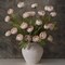 6 PCS Beige Artificial Peony Branches with Stems, 27” Faux Silk Peonies for Vase, Bulk Fake Flowers for DIY Bouquets, Wedding Centerpieces, Table Arrangements, Bridal Shower & Home Decor